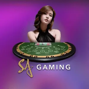 Attractive live dealer hosting baccarat at JJWIN casino