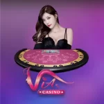 JJWIN live casino dealer hosting a blackjack table